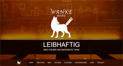 Desktop Screenshot of leibhaftig.com